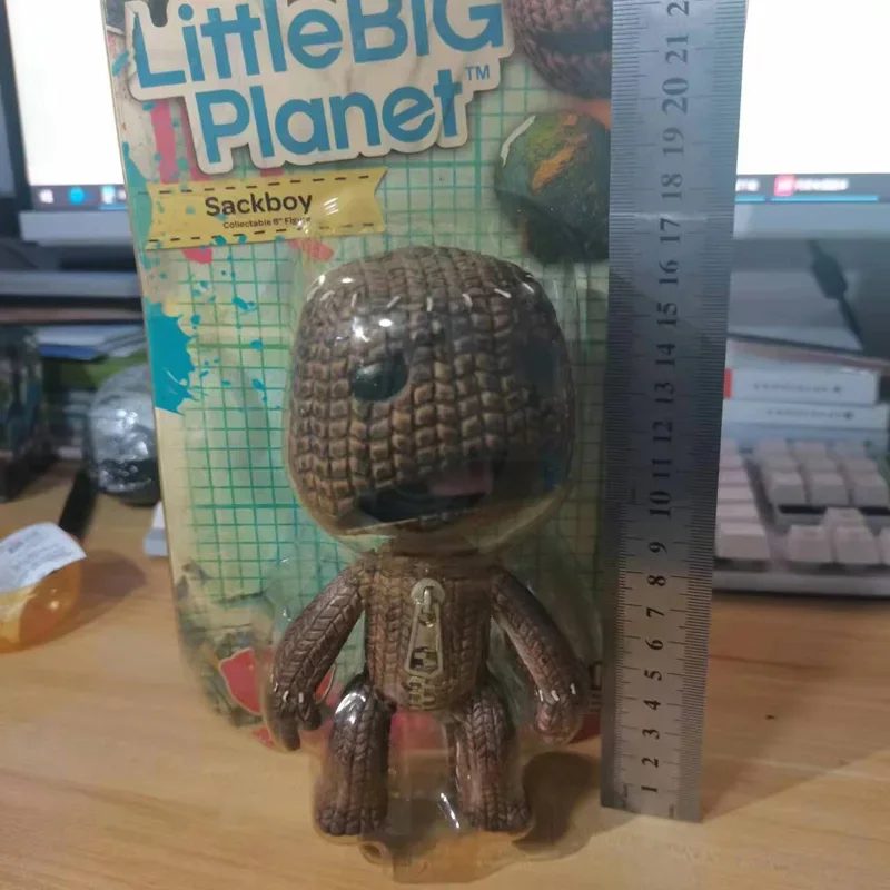 LittleBigPlanet Sackboy Cute Game Anime Figurine Keychain Models Kawaii Little Big Planet Robot Kitty Action Figure Toys Gift