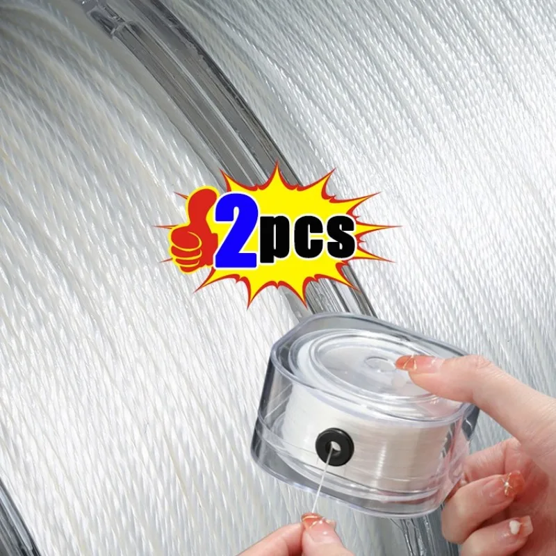 

2 рулона, невидимая эластичная нить для бисера, 0,8 мм, высокоэластичный хрустальный шнур, изготовление ювелирных изделий, ожерелье, браслет, аксессуары для рукоделия