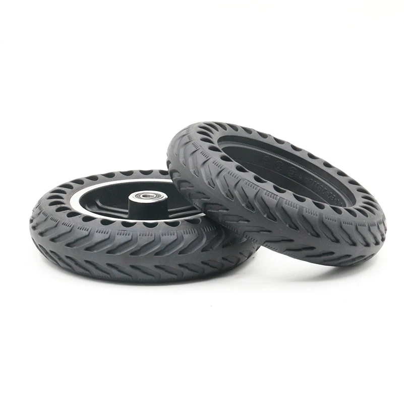 8-inch 200x50 Honeycomb Hole wheels suitable for electric scooter wheels 200 * 50 non inflatable tires with alloy rims wheels