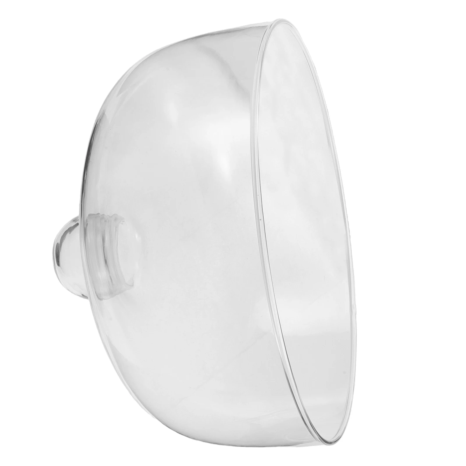 

24cm Microwave Plate Cover Lid Splatter Proof Glass Material Universal Compatibility Splatter Guard Microwave Glass Cover