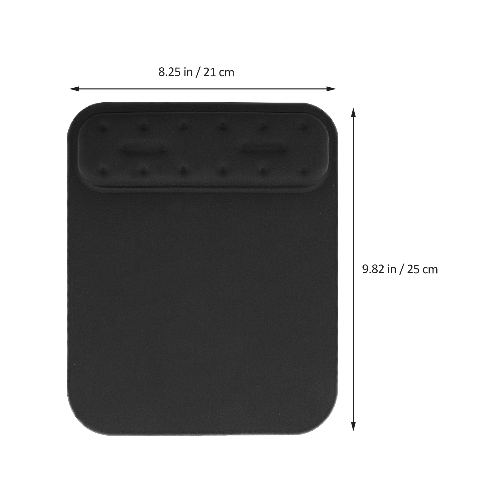 

Mouse Pad Wrist Rest Cloth Heavy Grip Washable Fade Resistant Delicate Edges Long Lasting Memory
