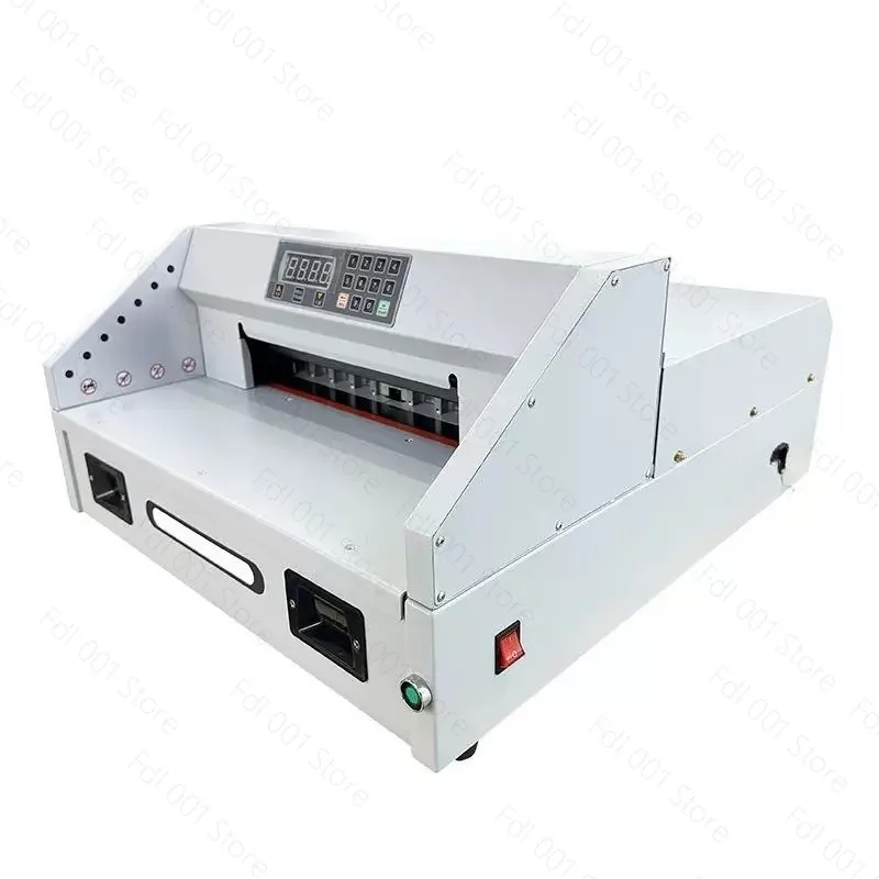 New E330S Desktop electric paper cutter CNC automatic paper cutting tender trimming office heavy automatic cutting machine 120w