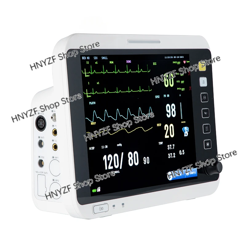 Animal multi-parameter ECG monitor