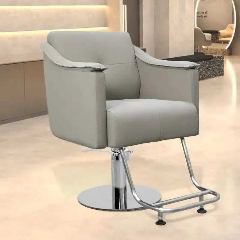 

Stool Ergonomic Barber Chairs Cosmetic Beauty Facial Hairdresser Chair Rolling Hair Salon Vanity Silla Barberia Luxury Furniture