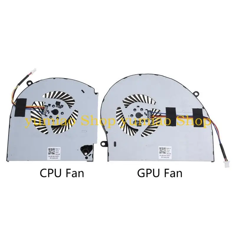 

587B ЦП Храчневый графический процессор Cooler для для 17 P31E ALW17 Охлаждающий вентилятор 5V 0,4A Сервер