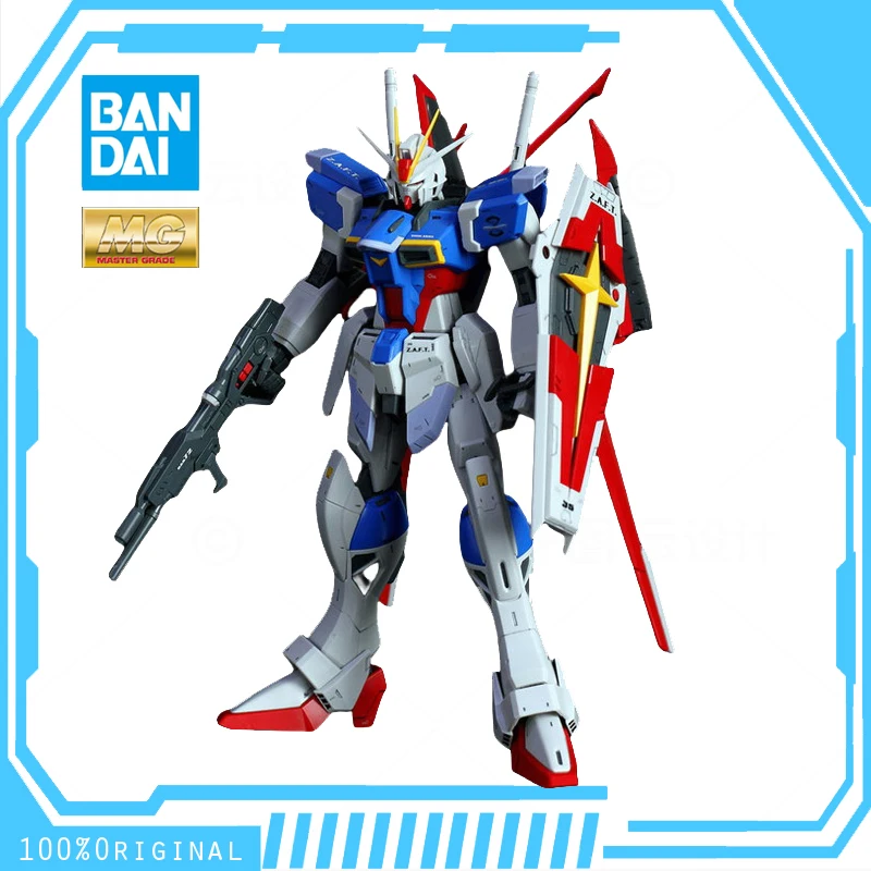 

In Stock BANDAI ANIME MG 1/100 MOBOLE SUIT GUNDAM ZGMF-X56S Force Impulse Gundam Assembly Plastic Model Action Toy Figures Gift