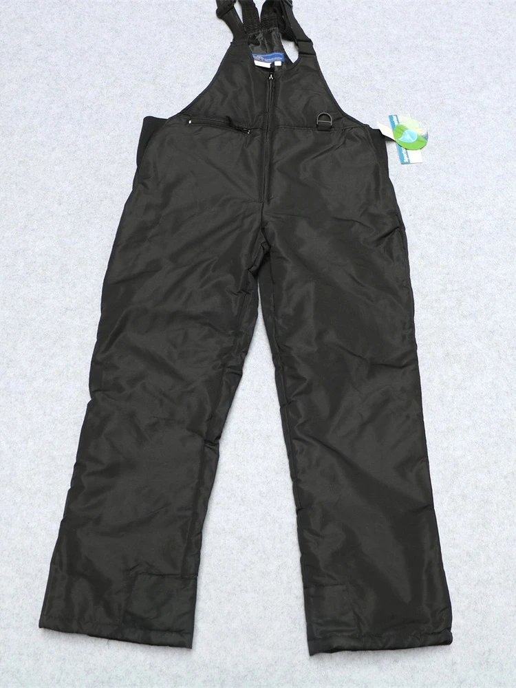 winter-outdoor-profional-ski-pants-windproof-waterproof-cotton-lined-cargo-straight-leg-men's-ski-trousers