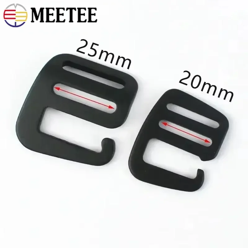 5/10Pcs 20/25mm สายรัดโลหะ G Hook กระเป๋า Adjuster Clasp Tri Glide Slider กระเป๋าเป้สะพายหลังเข็มขัดหัวเข็มขัดเย็บอุปกรณ์ฮาร์ดแวร์