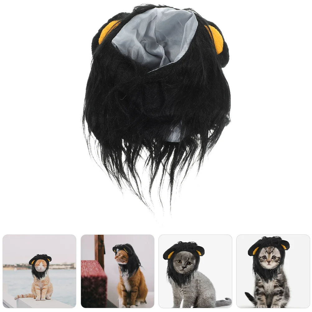 

Adorable Pet Hat for Cat Dog Puppy Lightweight Costume Cap No Tightness Full Charm Dress Up Headdress for Birthday Wedding Use
