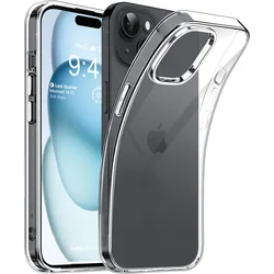 Clear Shockproof Phone Cases For iPhone 15 16 14 13 12 11 Pro Max Mini XS Max X XR 8 7 6 Plus SE 2020 2022 Silicone Case Cover
