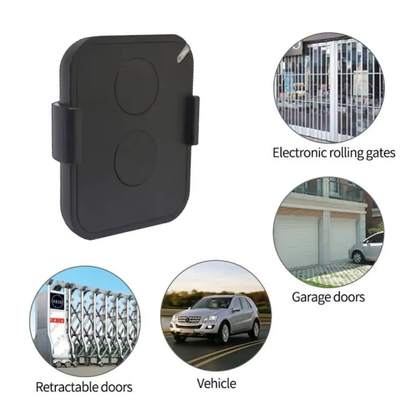 Multi-frequency Universal Fl02re Garage Remote Control Door Remote Wireless 433mhz Scroll Code Remote Control Key Garage Door
