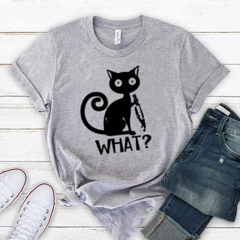 Cat Lover Gift cats Mom Mama Mother Women's Short Sleeve Top Tees Cotton Funny print Print Graphic O Neck Tshirt Drop Shipping