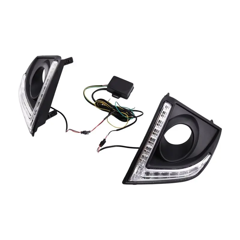 

Светодиодные противотуманные фары A85E-Car, указатели поворота, лампы дневного ходового освещения (DRL) для Toyota Corolla Altis 2014, 2015, 2016 годов выпуска