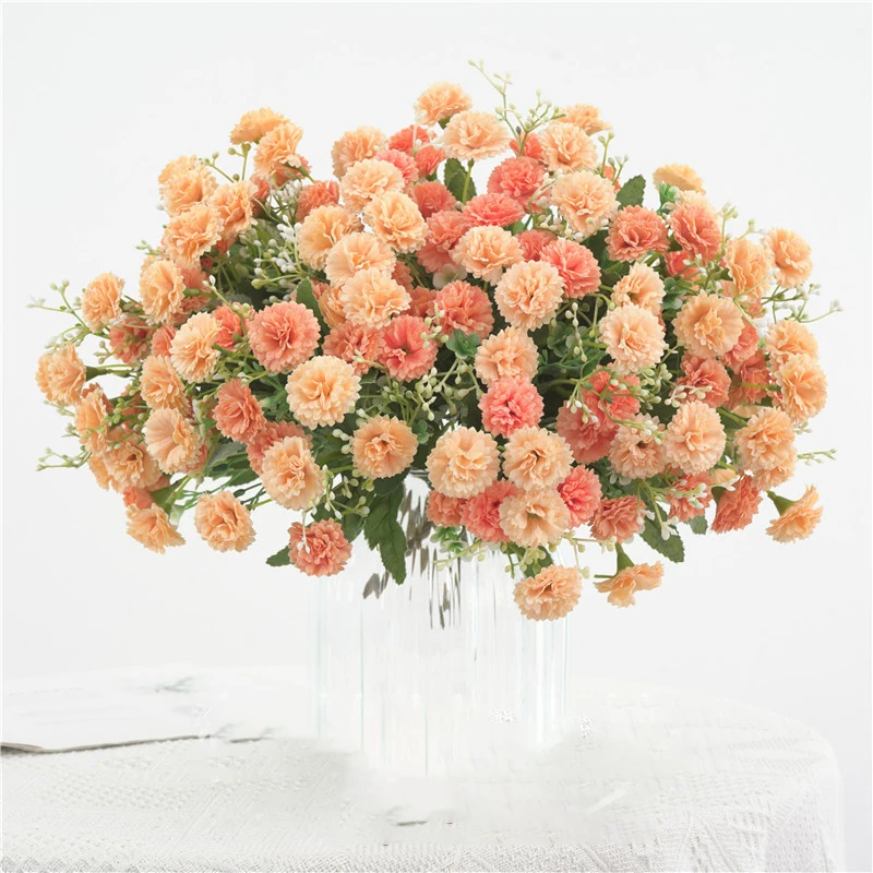 Künstliche Seidenblume Hortensie Flieder für Zuhause, Hochzeit, Brautstrauß, DIY-Geschenk, Bogen, Festival, Weihnachten, Tischdekoration, Garten, Girlanden – Detail 15