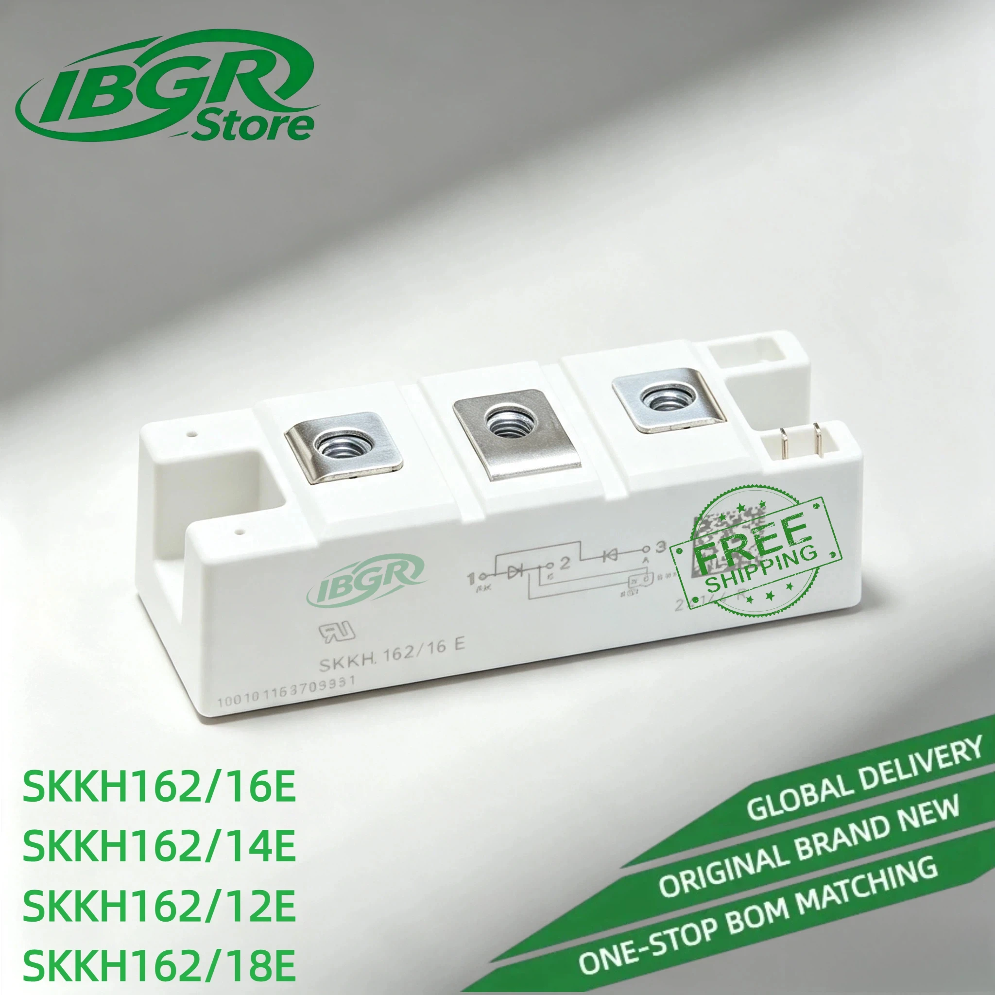 SKKH162/16E SKKH162/14E SKKH162/12E SKKH162/18E Thyristor Diode Module New Original in Stock