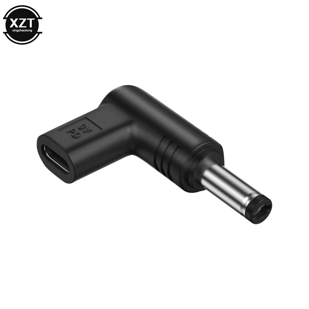 Conector de Alimentação USB C PD para DC, Tomada Universal, Adaptador de Carregamento, Conversor para Roteador, Tablet, 5V, 9V, 12V, 15V, 19V