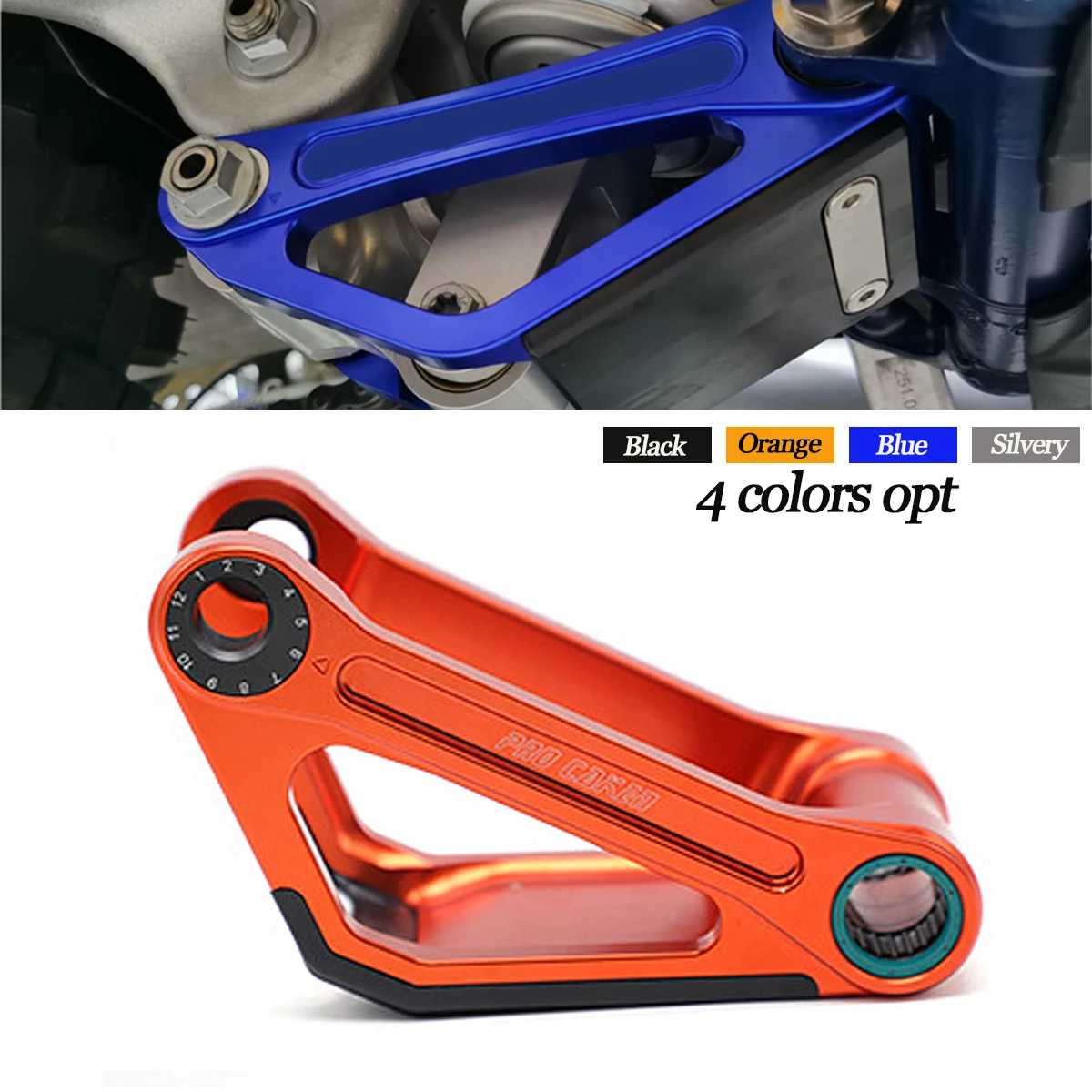 

Rear Lowering 30mm Adapter Kit Adjustable For KTM 125 250 300 350 450 501 SX SXF XC XCF Husqvarna FC TC FE TE TX FX 2012-2022