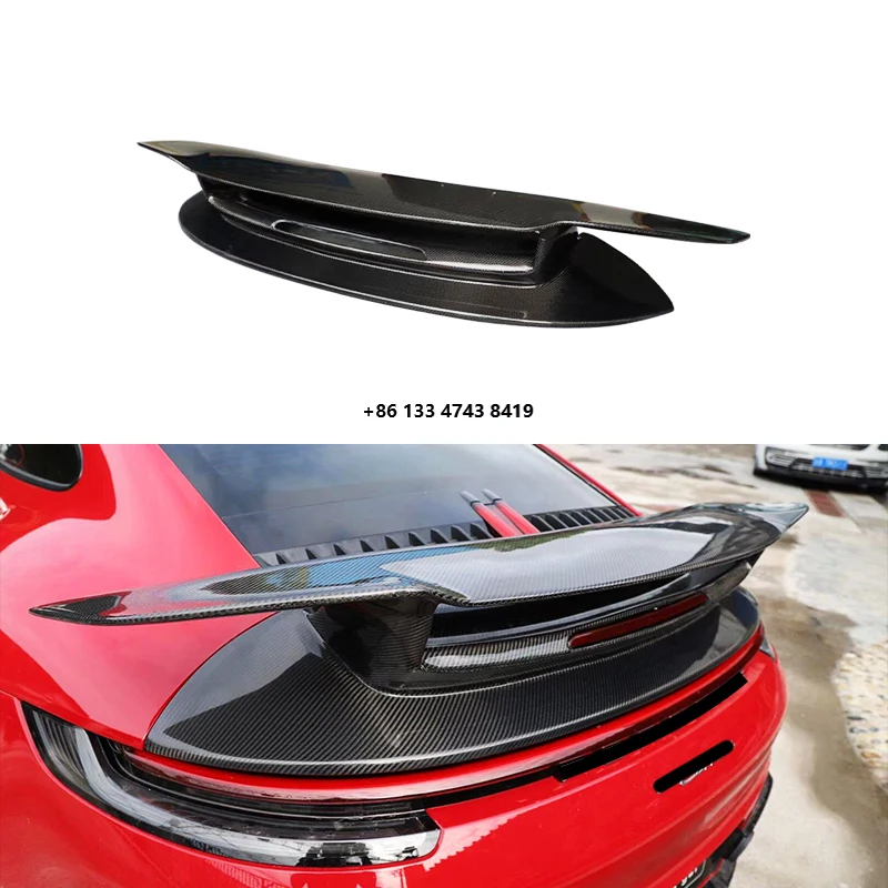 

Full Carbon Fiber Rear Wing – Lightweight Competitive Grade – Installation Replacement Parts – 2019–2025