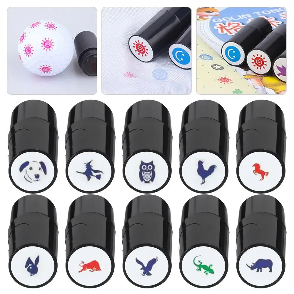 Golf Accessories Symbol Golf Ball Stamper Stamp Marker Impression Seal Quick-dry