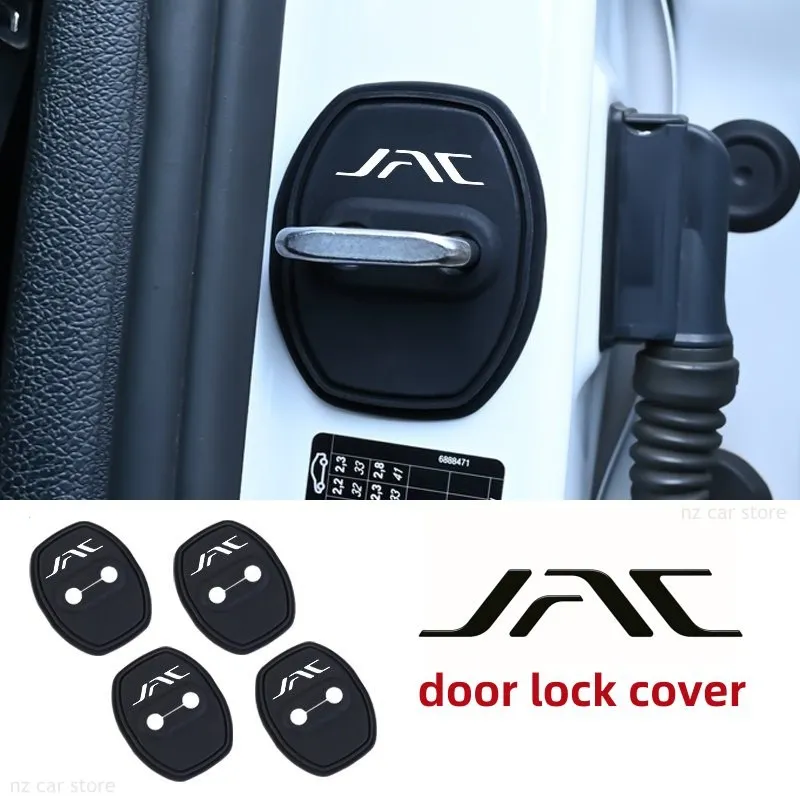 Capa Protetora de Silicone para Fechadura de Porta de Carro para JAC E30X T6 T8 T9 Refine J3 J2 S5 A5 J5 J6 J4 RF8 M3 M4 X8