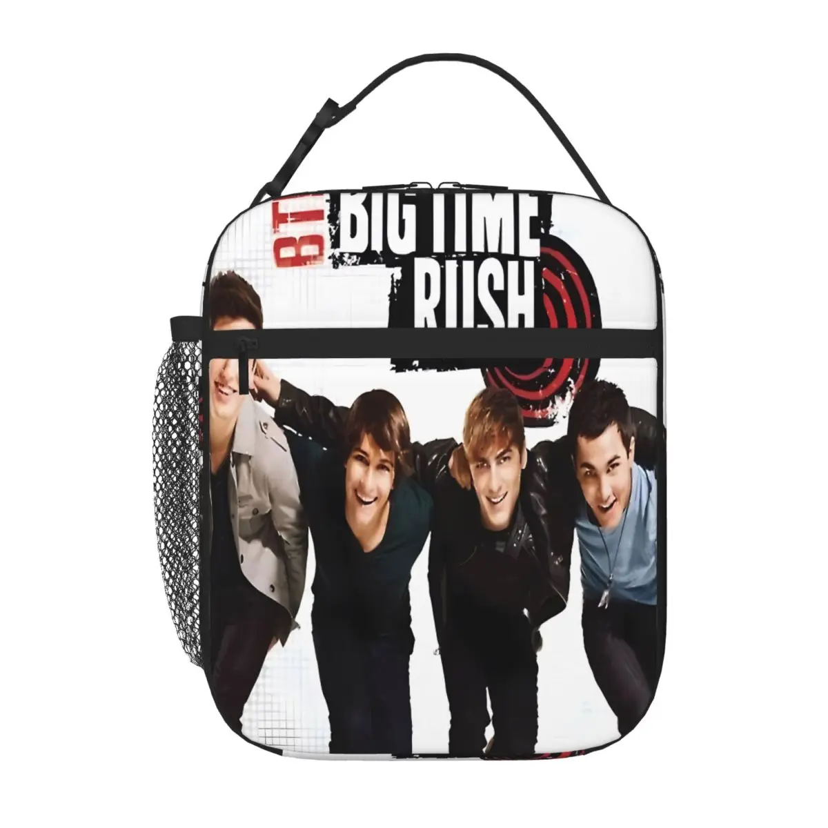 Bestselling Big Time Rush Throw Feminine Outdoor Lunch Bag Train Ride Compact Lunch Bag