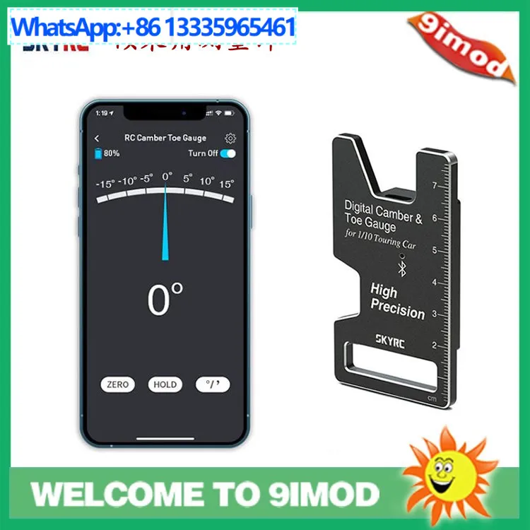 SKYRC Remote Control Car Tilt Angle Gauge CTG-015 Bluetooth for 1/10 RC Model Racing