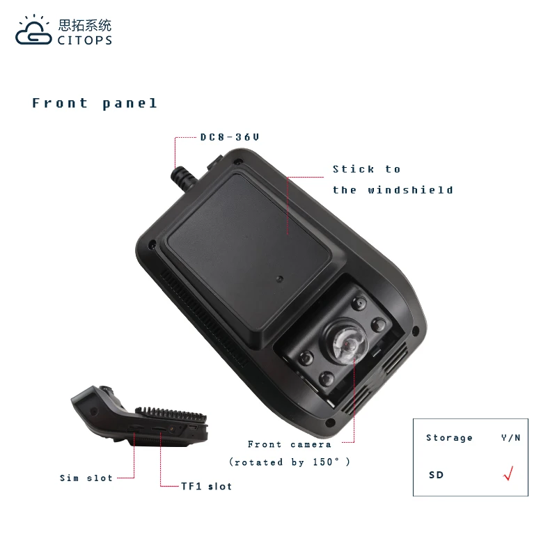 2027 Cms Platform Car Dvr Gps Android Navigation Adas Full HD 3g 4g Mobile Cctv Taxi Vehicle Video Recorder Wifi Hotspot 2