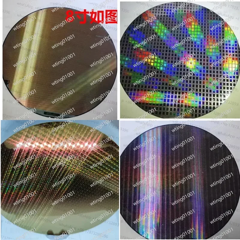 for 12in 8in 6in Silicon Substrate Photolithography Integrated Circuit Semiconductor Educational Demo Test Die