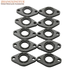 10PC 139QMB GY6 50cc Intake Manifold Spacer Gasket For Baotian BT49QT BT50QT Scooter Moped ATV 4T