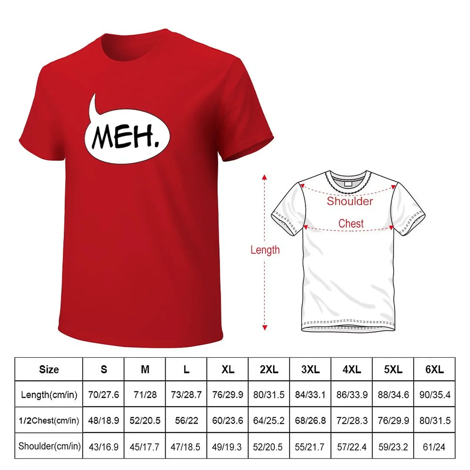 Meh. T-Shirt aesthetic clothes Aesthetic clothing tops mens tall t shirts