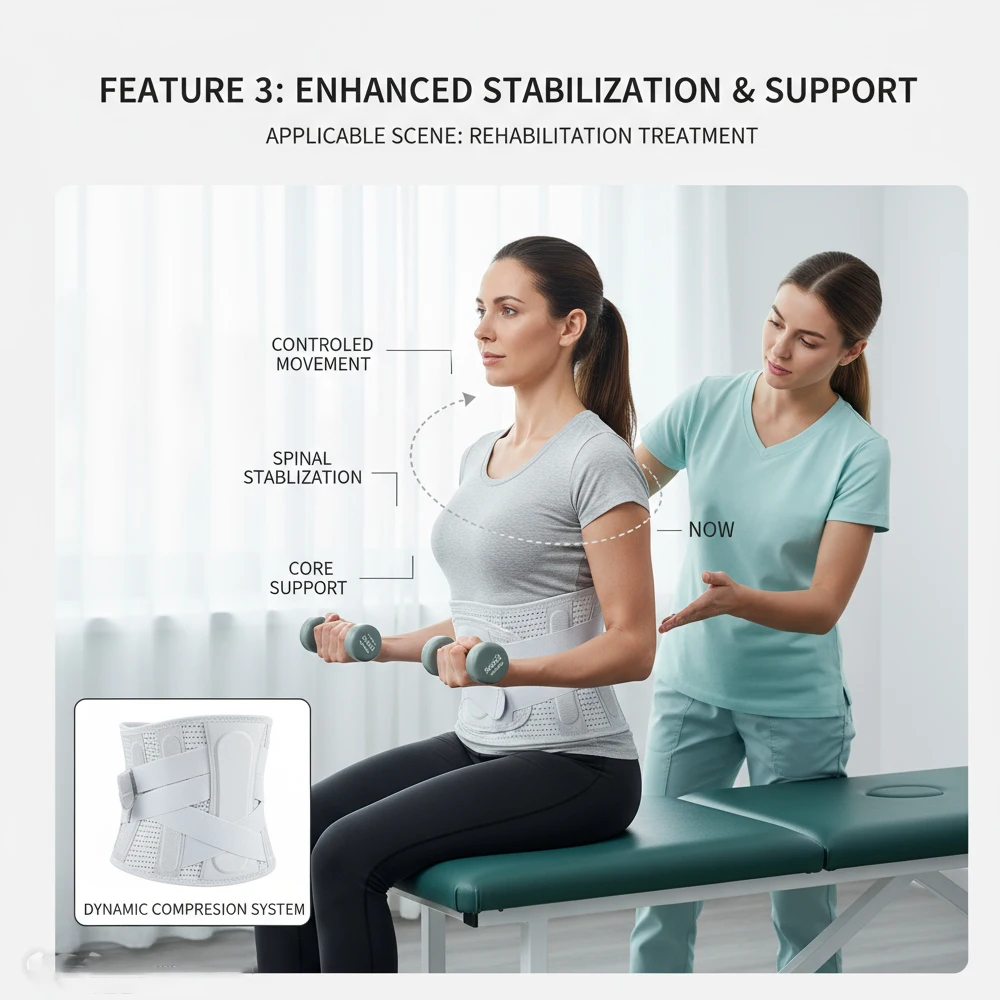 

Lower Back Brace for Sciatica,Scoliosis & Herniated Disc Pain - Lumbar Support Belt for Men with HeavyLifting &Hernia Prevention