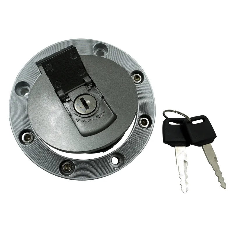 ملحقات الدراجة النارية مناسبة لغطاء خزان الوقود Jingbiao Yamaha FZR250/450/600/750، قفل خزان الوقود الأمامي