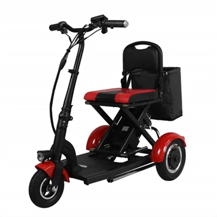 Adult 3 Wheel Electric Bicycle Featherweight Foldable Old Man And Disabled Friendly Electric Mobility Scooter Electric Scooter
