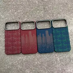 for Magnetic magsafe charger for iPhone 17 pro max carbon fiber case Ultra Thin aramid fiber cover for iPhone 17 pro carbon case