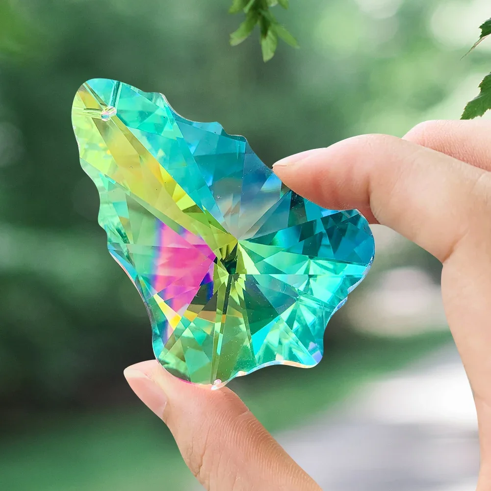 Poignée de noël en cristal, 75mm