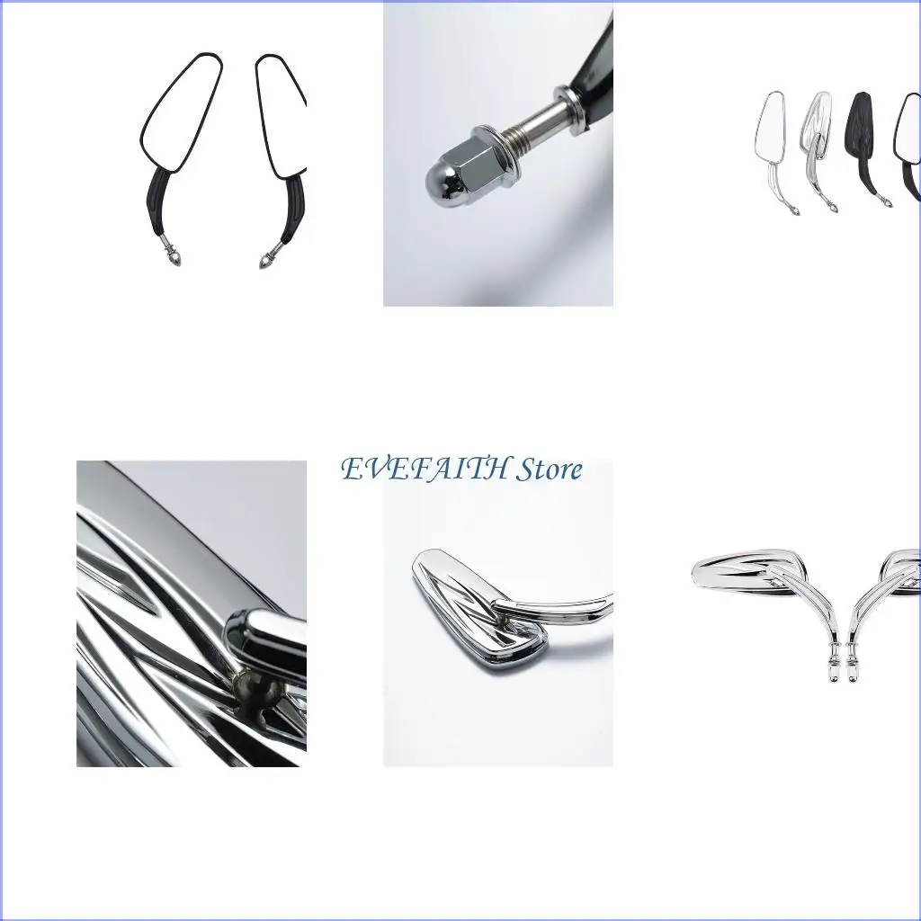 

124b 2pcs Мотоциклевой руль обратный зеркал заднего вида для электромобиля XL1200X