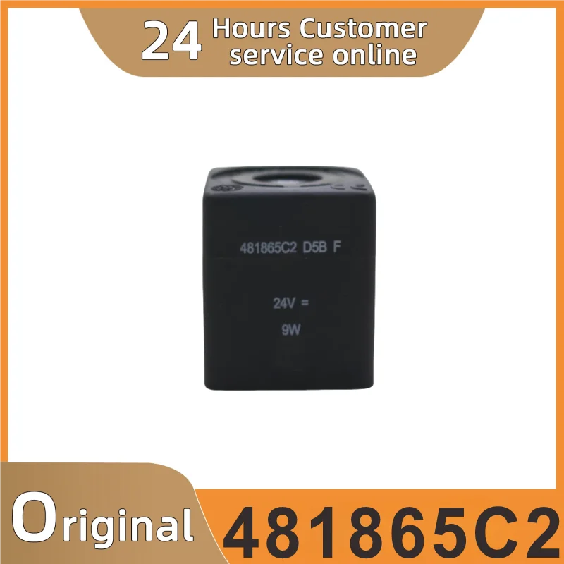 

Новый оригинальный модуль катушки электромагнитного клапана 481865 C2 D5BF 24 В постоянного тока