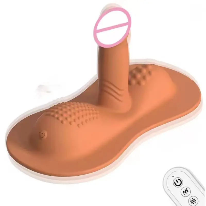 Remote Control Multi Vibration Massage Device 10 Vibration Modes Portable Sitting Intimate Massager For Couple Personal Relax Su