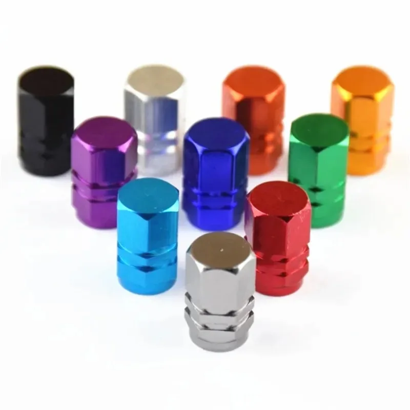4 Uds. Tapas de vástagos de válvula de neumático de rueda de coche cubiertas de vástago de llanta de neumático de aluminio Airdust impermeable para BMW Auto Moto accesorios de coche herramienta