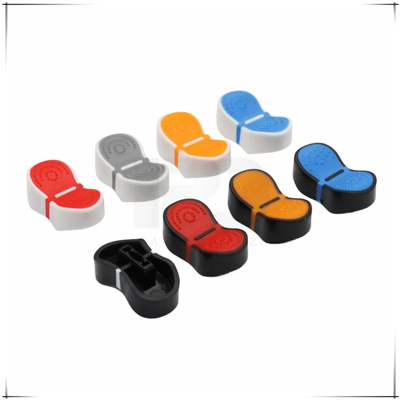 50PCPCS 24×12.5×9.5mm Plastic Push Cap linear sliding potentiometer Push Cap mixing console push rod cap aperture 4MM