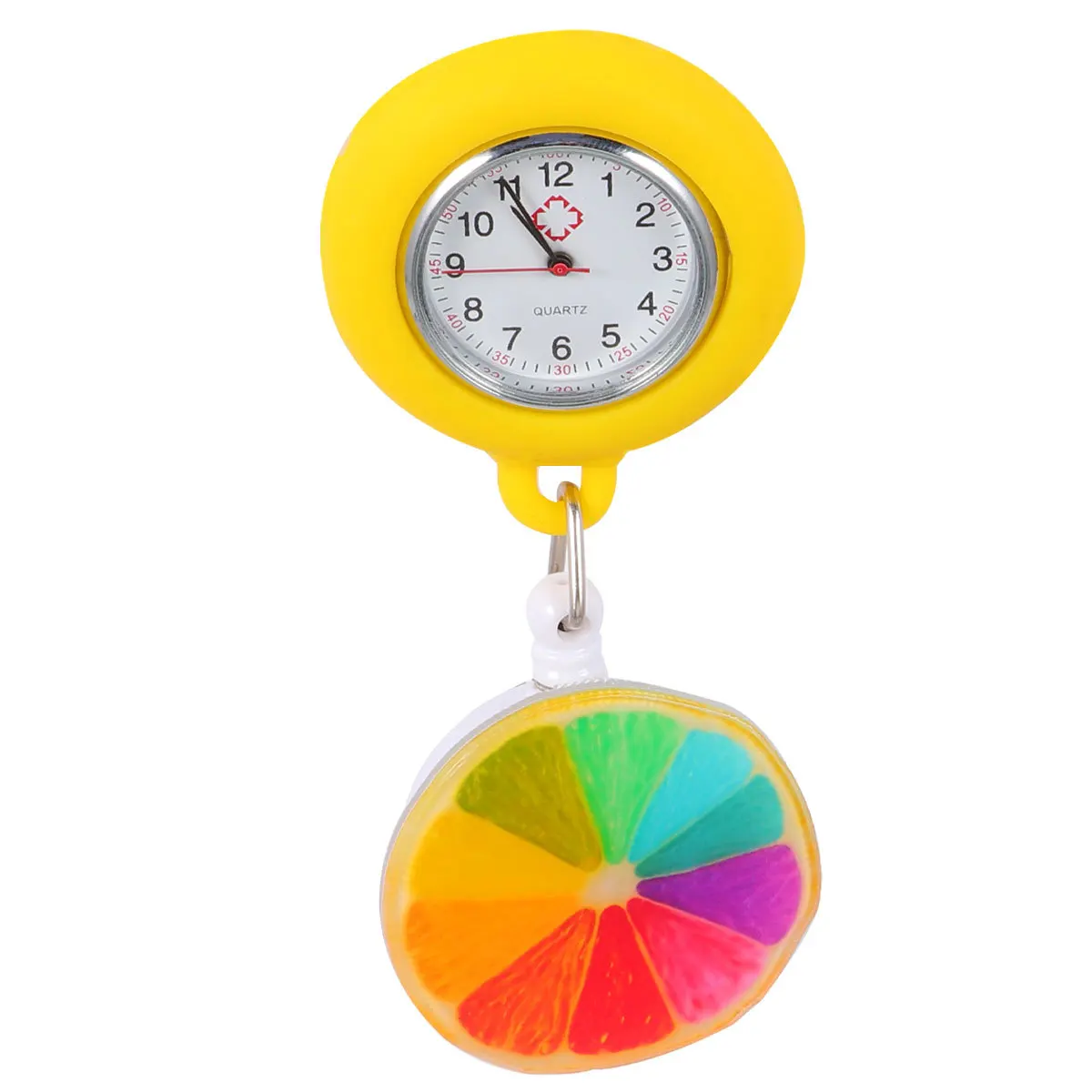 ساعة ممرضة محمولة، مواد متينة، استخدام يدوم طويلاً، مصممة خصيصًا للأطباء والممرضات، بسيطة وعملية، رقم واضح ودقيق