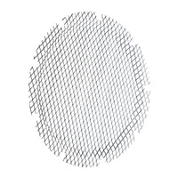 Stove Round Net BBQ Wire Mesh Camping Accessories Barbecue Kitchen Tool Stainless Steel Material High Temperature Resistance