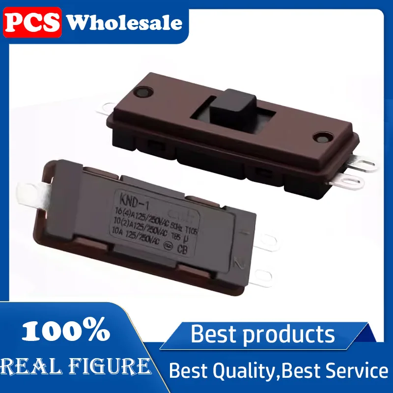 Elektrisch Fornuis Universele Schakelaar KND-1 Schakelaar Schuifschakelaar 3-Pins Multifunctionele Pot Student Potschakelaar 10a/250V