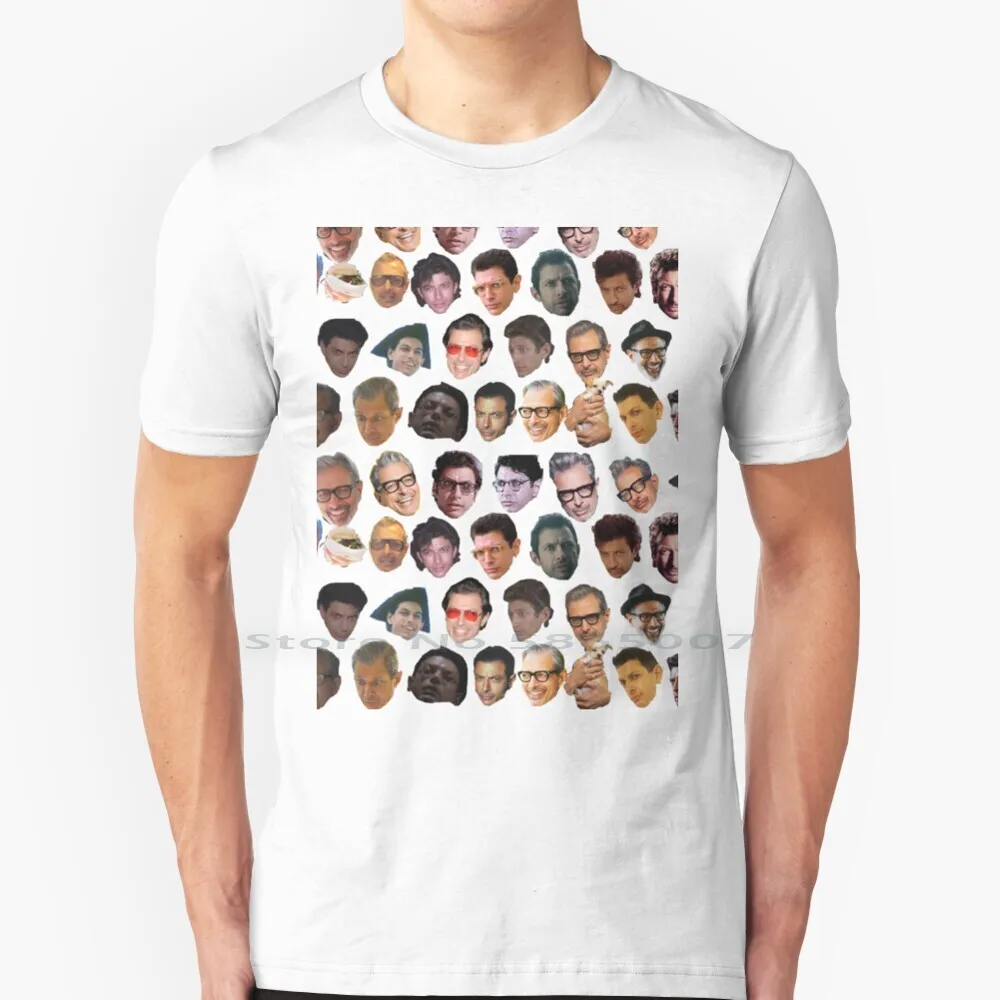 Jeff Goldblum T Shirt Cotton 6XL Jeff Goldblum Day Ragnarok Hotel Artemis Ian Malcolm Funny Pattern