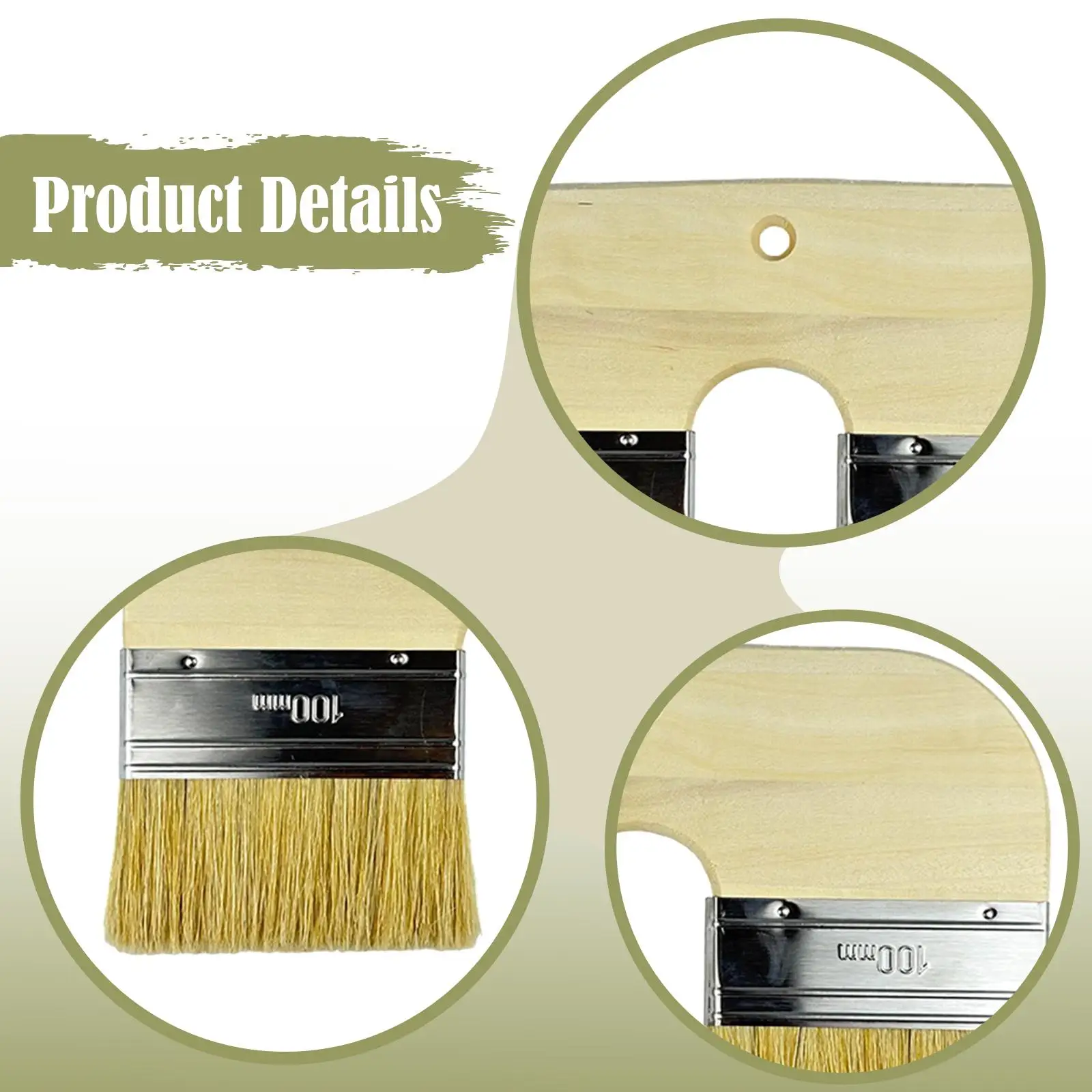 أداة طلاء جدران بفرشاة طلاء برأس مزدوج للفنانين المحترفين #5