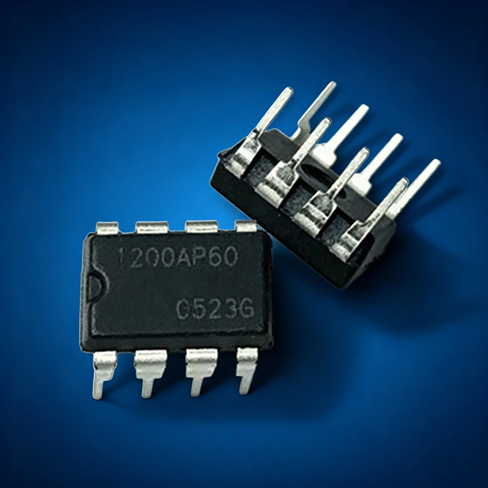 10PCS/lot NCP1200P60 1200P60 1200AP60 NCP1200AP60 DIP-8 In Stock