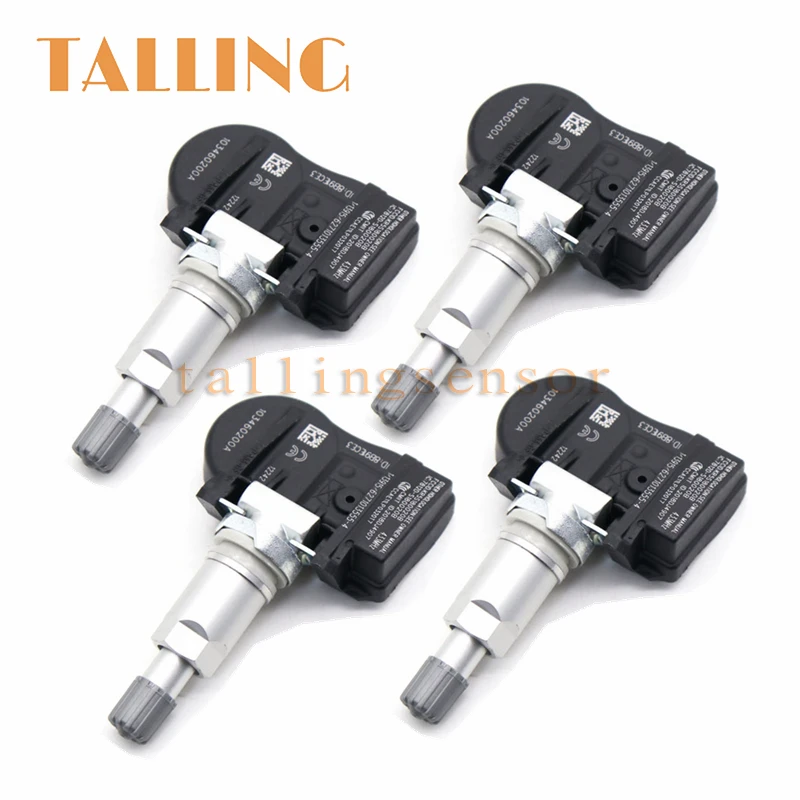 

4PCS 1034602-00-A TPMS Tire Pressure Sensors 433MHz For Tesla Model S Model X Model 3 2016-2018 New 1034602-00-A 1034602 00 A