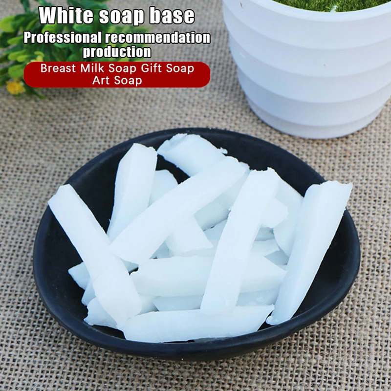 250g/Bag White Clear Glycerin Soap Base Organic Soap Making Diy Handmade Vegan Soap Melt Pour Soap Base Foaming Bath Butter~
