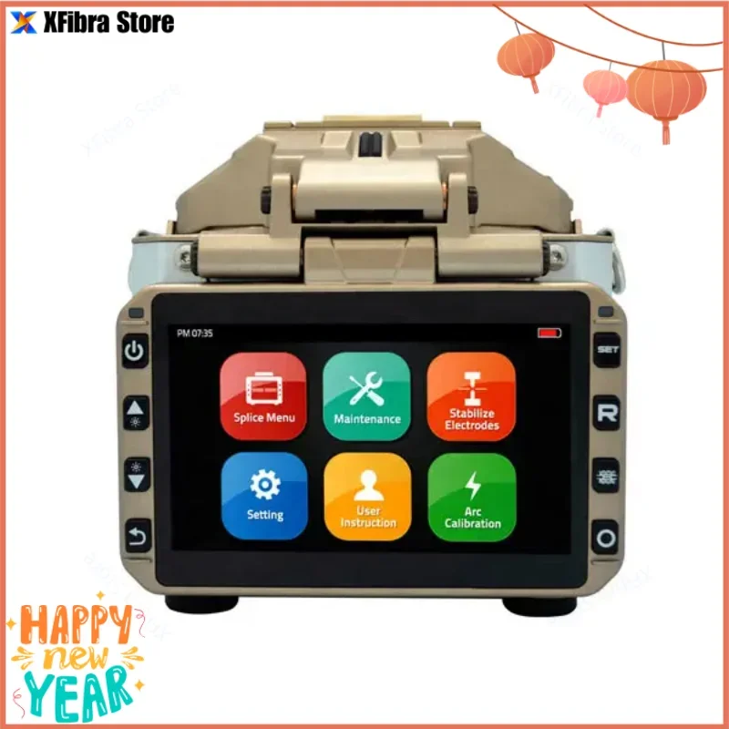 Fiber Fox Mini 6s Core-to-Core Optical Fiber Fusion Splicer Fiber Optic Equipment