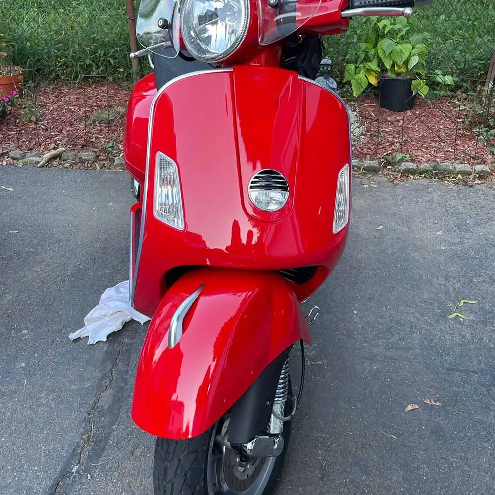 For Vespa GTS300 GTS250 GTS 300 GTV 250 Accessories Front Mudguard Fender Nose Decorater Cover Beak Guard Cap CNC Aluminum